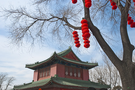 庄严肃穆绿灯 嘈杂 城市场景 派对 风土人情 庙会 老北京 人群背景