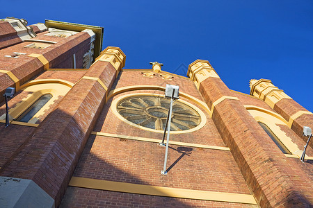 悉尼圣奥古斯丁天主教会 罗马的 老的 历史的 教堂 历史背景图片