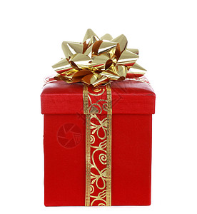 礼品盒 金子 展示 丝带 礼物 圣诞节背景图片