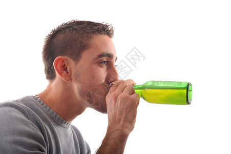 喝啤酒 依赖性 茶点 男人 年轻的背景图片