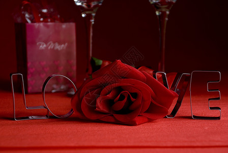 情人礼物 红色的 爱 浪漫的 诱惑 情绪 浪漫背景图片