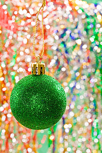 圣诞节装饰 球 花环 庆典 新年 假期 装饰品背景图片