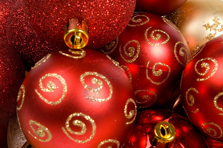 圣诞节球的背景背景 星星 诺埃尔 闪亮 金子 欢乐背景图片