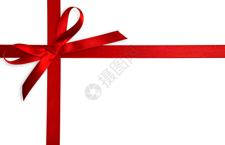 红色讽刺色丝带 空的 材料 情人节 喜庆的 纸板 礼物背景图片