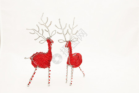 塞浦路斯 假期 珠子 红色的 圣诞节 驯鹿背景图片