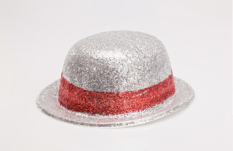 圣诞节装饰 假期 白色的 现代的 时尚 红色的 帽子背景图片