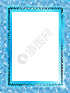 圣诞节卡的模板框架设计 EPS 8背景图片