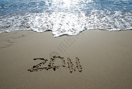 2011年新年快乐 概念上的 季节性的 天空 问候语 蓝色的 自然背景图片