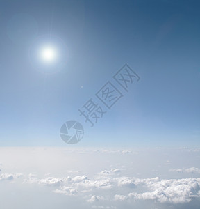 柔软乌云 自然 精神 旅行 飞机 云景 空气背景图片