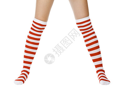 圣诞节女性腿 赤脚 连裤袜 美丽的 女孩 衣服 紧身衣图片
