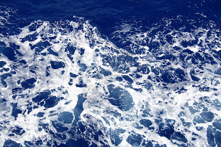 深蓝色海水水面 有波纹 自然 生态 湖 健康 液体背景图片