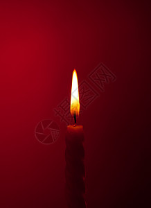 红蜡烛 燃烧 热的 信仰 精神 烧毁 十二月 烧伤图片