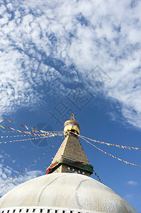 尼泊尔加德满都的背景图片