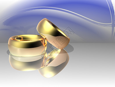 抽象背景上两个结婚戒指的抽象背景 奢华 婚礼背景图片