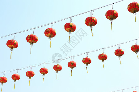 中国灯笼 传统 宗教 团体 庆典 佛教 街道 寺庙背景图片
