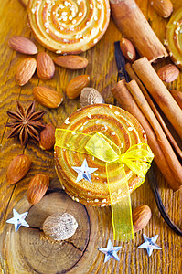 饼干 复古的 问候语 新年 美丽 玩具 装饰风格 烤的 糖果图片