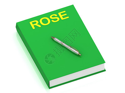 科比纪念日公众号封面配图封面本上的 ROSE 名称背景