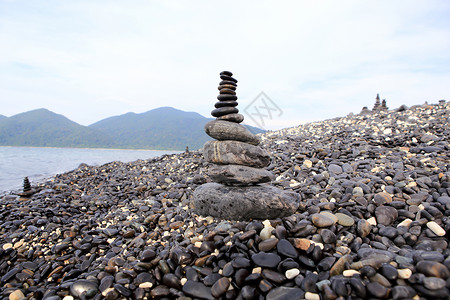 泰国利佩岛岛上的石块 海滩 假期 场景 户外 祷告图片