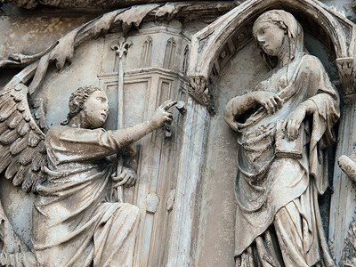 天使报喜奥维托大教堂 耶托 治愈 女士 脸 男人 情绪 历史的背景