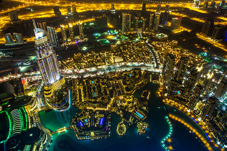 迪拜市中心 阿拉伯联合酋长国东区建筑设计公司 奢华 城市背景图片