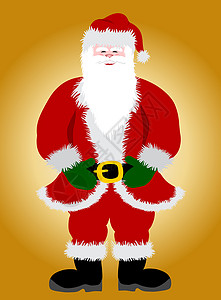 Santa条款说明 帽 圣诞老人 圣诞贺卡 帽子 问候卡背景图片
