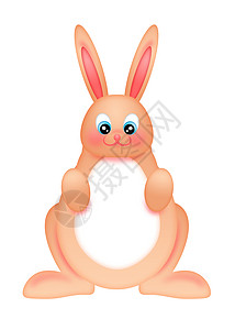 复活节快乐兔子兔子兔说明背景图片