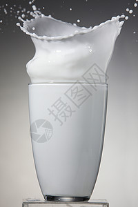 牛奶奶 饮料 液体 养分 商品 宏观 白色的 气泡图片