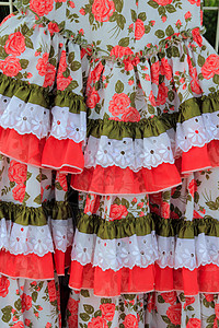 西班牙 吉卜赛人服装和意大利语 西班牙 文化高清图片