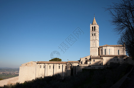 Assisi教堂圣克莱尔高清图片