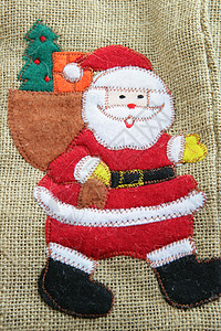 Canvas 圣诞老人袋背景图片