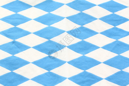全国性的巴伐利亚钻石形态 蓝色的 白色的 肉饼 德国 蓝白色背景
