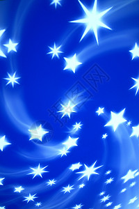 蓝色科技星 派对 惊喜 斑点 氖 橙子 圣诞节 灯 星星背景图片
