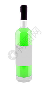 酒类 瓶子 科涅克白兰地 威士忌酒 清除 白色的 玻璃 干净的背景图片