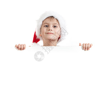 带着圣诞海报的男孩 孩子 喜悦 假期 解雇 横幅背景图片