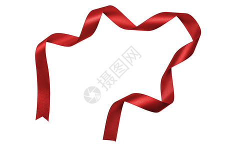 红色有光亮的讽刺色丝带 闪耀 卡片 装饰品 弓 横幅背景图片