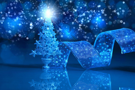 蓝圣诞节拼贴图 圣诞前夜 蓝色的 新年 覆盖 辉光 卡片 圣诞节快乐背景图片