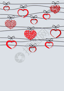 贺卡卡 磁带 心 念日 红色的 复古的 庆典 幸福 爱背景图片
