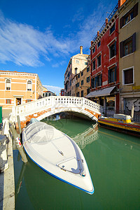 威尼斯学院桥文化风景高清图片