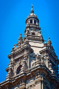 大教堂顶部背景图片