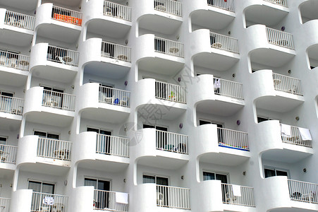 酒店阳台 房间 日光 假期 毛巾 低角度 建筑学 建筑 靠近背景图片