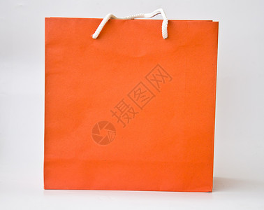 橙色袋 展示 购物狂 购买 包 纸 圣诞节 白色的 销售背景图片