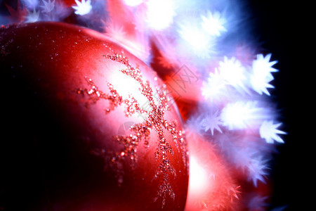 红假日背景 背景虚化 冬天 派对 温暖的 杰出的 装饰品 橙子背景图片