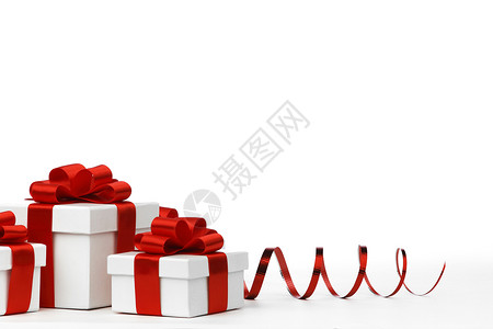 节假日礼物 盒子 庆典 装饰风格 购物 红色的 圣诞节 弓背景图片