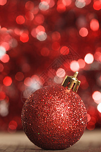 圣诞节装饰品 圆圈 优雅 季节 庆典背景图片