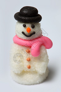 雪人 小吃 甜食 假期 幸福 霜 圣诞节背景图片