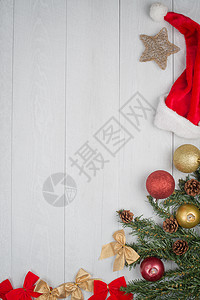 圣诞节装饰框架 季节 作品 帽子 树叶 圣诞老人 装饰风格 星星背景图片
