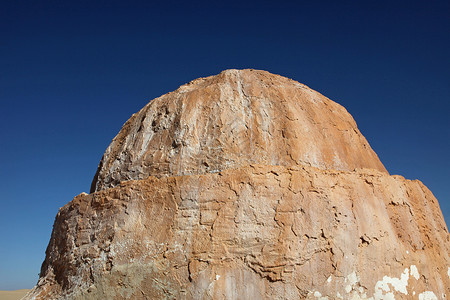 沙漠中的建筑 撒哈拉 游客 旅行 建筑学 突尼斯 孤独 沙丘背景图片