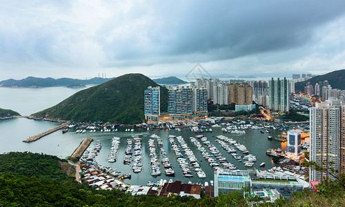 香港台风收容所 办公室 城市景观 天空 旅行 云 中国图片