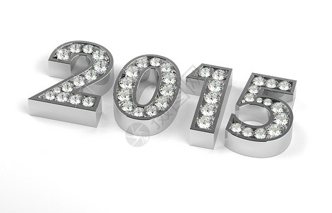 2015年钻石 珠宝 金的 日历 假期 金子背景图片