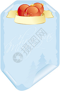 圣诞快乐滚动贺词 金子 红色的 横幅 圣诞节 标语牌背景图片